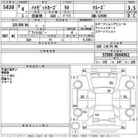 Daihatsu HIJET VAN лот № 5430 оценка 3.5  с аукциона в Японии 2
