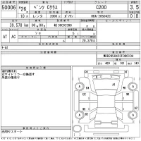 Mercedes-Benz C CLASS лот № 50006 оценка 3.5  с аукциона в Японии 11