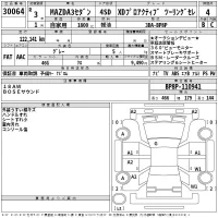 Mazda MAZDA3 лот № 30064 оценка 4  с аукциона в Японии 2