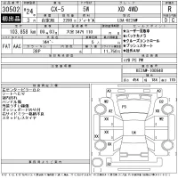 Mazda CX-5 лот № 30502 оценка R  с аукциона в Японии 11
