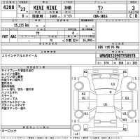 BMW MINI лот № 4288 оценка 3  с аукциона в Японии 2