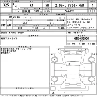 Subaru XV лот № 325 оценка 4  с аукциона в Японии 2