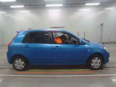 Toyota COROLLA RUNX  с аукциона в Японии