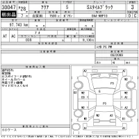 Toyota AQUA лот № 30047 оценка 3  с аукциона в Японии 11