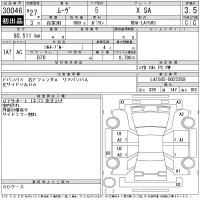 Daihatsu MOVE лот № 30046 оценка 3.5  с аукциона в Японии 11