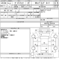 Toyota DYNA лот № 4124 оценка 3.5  с аукциона в Японии 11