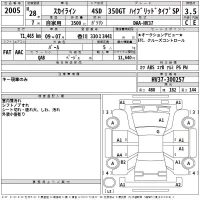 Nissan SKYLINE лот № 2005 оценка 3.5  с аукциона в Японии 1