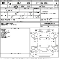 Toyota MR-S лот № 102 оценка 3  с аукциона в Японии 2