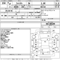 Subaru FORESTER лот № 150 оценка 3.5  с аукциона в Японии 2
