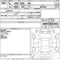 BMW MINI лот № 5003 оценка 3.5  с аукциона в Японии 2