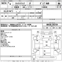 Suzuki CARRY TRUCK лот № 9074 оценка RA  с аукциона в Японии 2