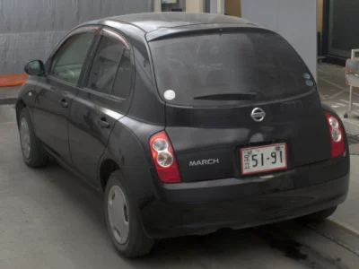Nissan MARCH  с аукциона в Японии