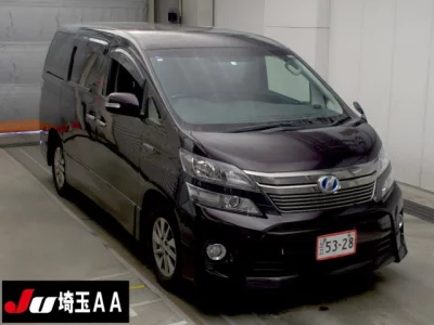 Toyota VELLFIRE  с аукциона в Японии