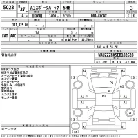 Audi A1 лот № 5023 оценка 3  с аукциона в Японии 2