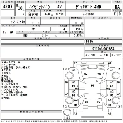 Daihatsu HIJET VAN  с аукциона в Японии