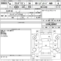 Mazda ATENZA WAGON лот № 30065 оценка 4  с аукциона в Японии 2