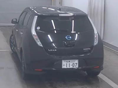 Nissan LEAF  с аукциона в Японии
