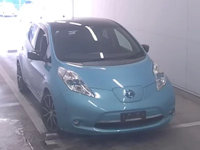 Nissan LEAF  с аукциона в Японии