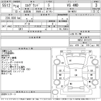 Nissan ELGRAND лот № 5512 оценка 3  с аукциона в Японии 11