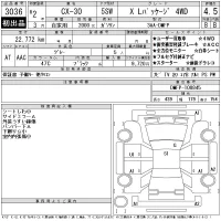 Mazda CX-30 лот № 3036 оценка 4.5  с аукциона в Японии 11