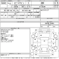 Suzuki EVERY WAGON лот № 5042 оценка 3.5  с аукциона в Японии 11