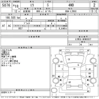 Daihatsu MIRA лот № 5076 оценка 2  с аукциона в Японии 11