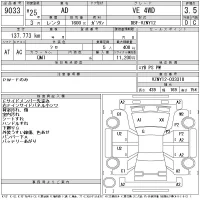 Nissan AD лот № 9033 оценка 3.5  с аукциона в Японии 11