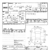 Nissan NV200 лот № 3605 оценка 3.5  с аукциона в Японии 9