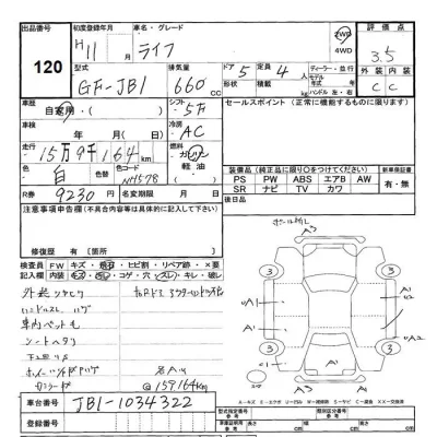 Honda LIFE  с аукциона в Японии