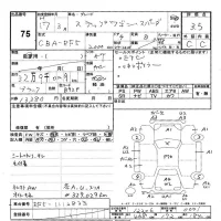 Honda STEP WAGON лот № 75 оценка 3.5  с аукциона в Японии 3