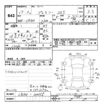 Mazda PREMACY лот № 643 оценка 3.5  с аукциона в Японии 3