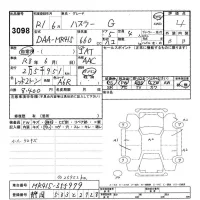 Suzuki HUSTLER лот № 3098 оценка 4  с аукциона в Японии 9