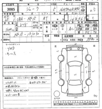 Nissan JUKE лот № 3085 оценка 3.5  с аукциона в Японии 6