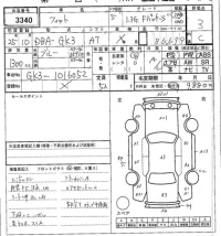 Honda FIT лот № 3340 оценка 3  с аукциона в Японии 7