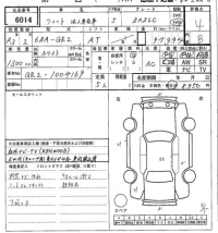 Honda FIT лот № 6014 оценка 4  с аукциона в Японии 7