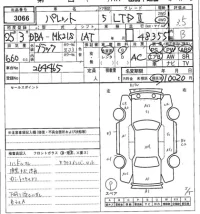 Suzuki PALETTE лот № 3066 оценка 3.5  с аукциона в Японии 7