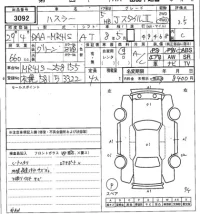 Suzuki HUSTLER лот № 3092 оценка 3.5  с аукциона в Японии 7