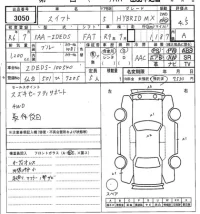 Suzuki SWIFT лот № 3050 оценка 4.5  с аукциона в Японии 6