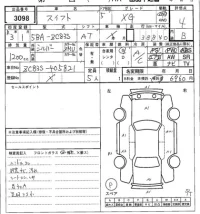 Suzuki SWIFT лот № 3098 оценка 4  с аукциона в Японии 7