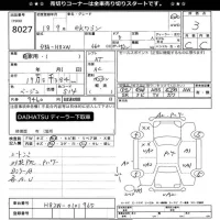 Mitsubishi EK WAGON лот № 8027 оценка 3  с аукциона в Японии 10