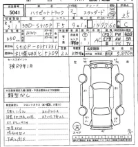 Daihatsu HIJET TRUCK лот № 5041 оценка 3.5  с аукциона в Японии 7