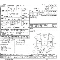 Nissan CARAVAN VAN лот № 2518 оценка R  с аукциона в Японии 3