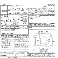 Toyota WISH лот № 3003 оценка 3.5  с аукциона в Японии 3