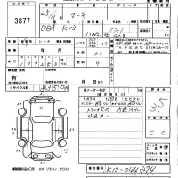 Nissan MARCH лот № 3877 оценка 3.5  с аукциона в Японии 5