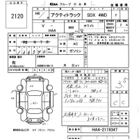 Honda ACTY TRUCK лот № 2120 оценка 3.5  с аукциона в Японии 5