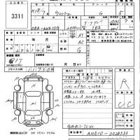 Toyota WISH лот № 3311 оценка R  с аукциона в Японии 5