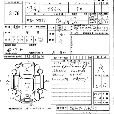 Mazda SCRUM  с аукциона в Японии
