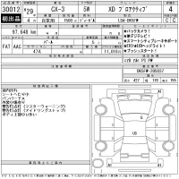 Mazda CX-3 лот № 30012 оценка 4  с аукциона в Японии 11