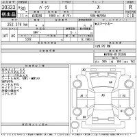 Toyota PASSO лот № 30333 оценка R  с аукциона в Японии 9