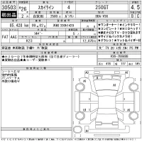 Nissan SKYLINE лот № 30503 оценка 4.5  с аукциона в Японии 11